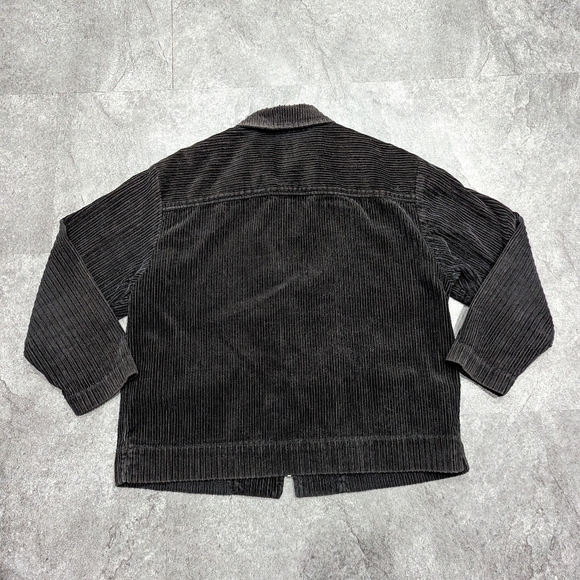 Vintage Dockers long sleeve corduroy 100% cotton Zip up Jacket slightly cropped - Picture 2 of 8